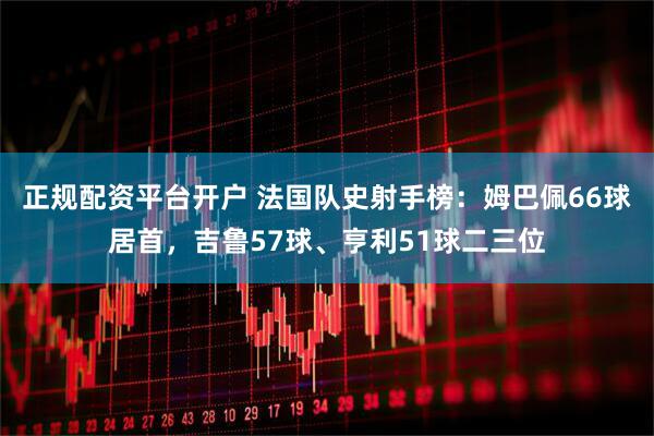 正规配资平台开户 法国队史射手榜：姆巴佩66球居首，吉鲁57球、亨利51球二三位